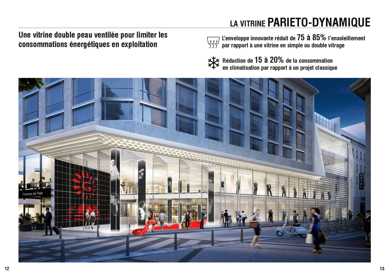 Pr&eacute;sentation du projet 50 Avenue des Champs-Elys&eacute;es — © Loci Anima