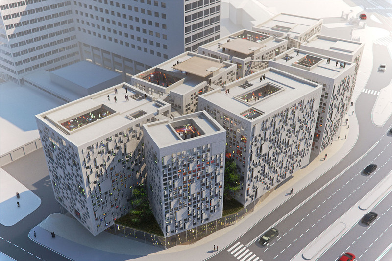 Research centre at La Timone, Marseille — © Loci Anima
