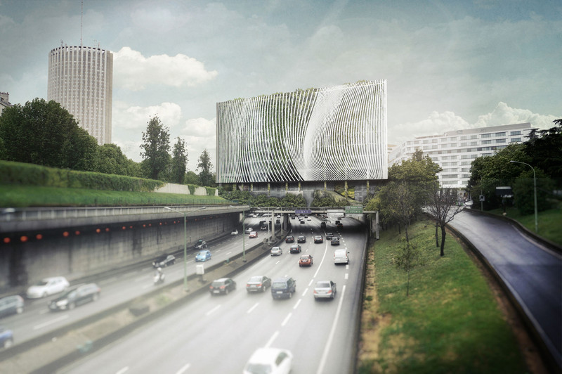 Concert hall & theatre complex, Ternes, Paris — © Loci Anima