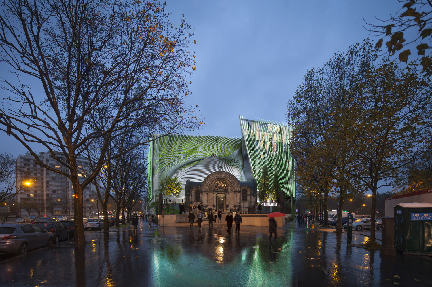 Concert hall & theatre complex, Ternes, Paris — © Loci Anima