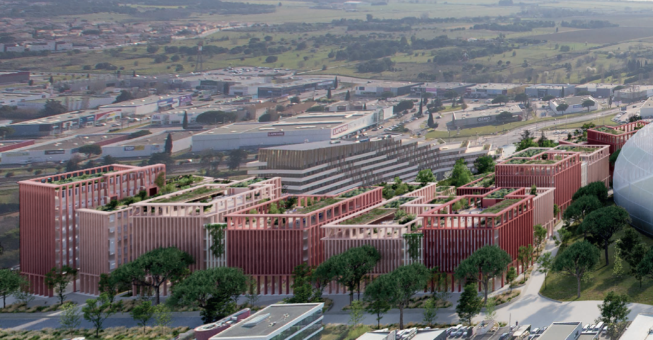 Dunes, le Nouveau quartiers d&rsquo;affaires d&rsquo;Occitanie — © Loci Anima
