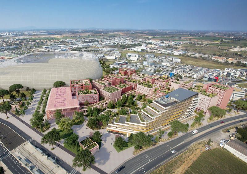 Dunes, the new business district of Occitanie — © Loci Anima