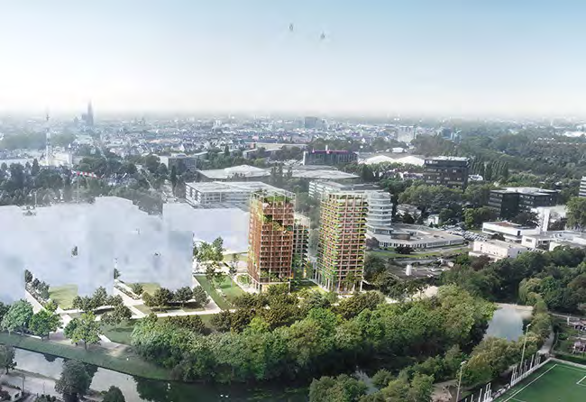 La Premi&egrave;re Tour Multimodale, Strasbourg — © Loci Anima
