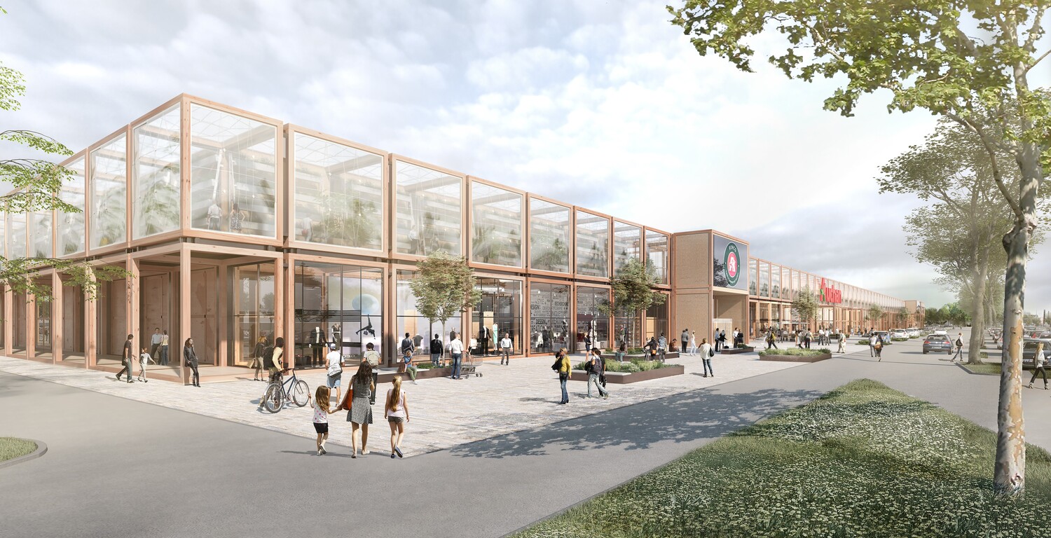 Galerie Marchande Auchan, Roncq — © Loci Anima