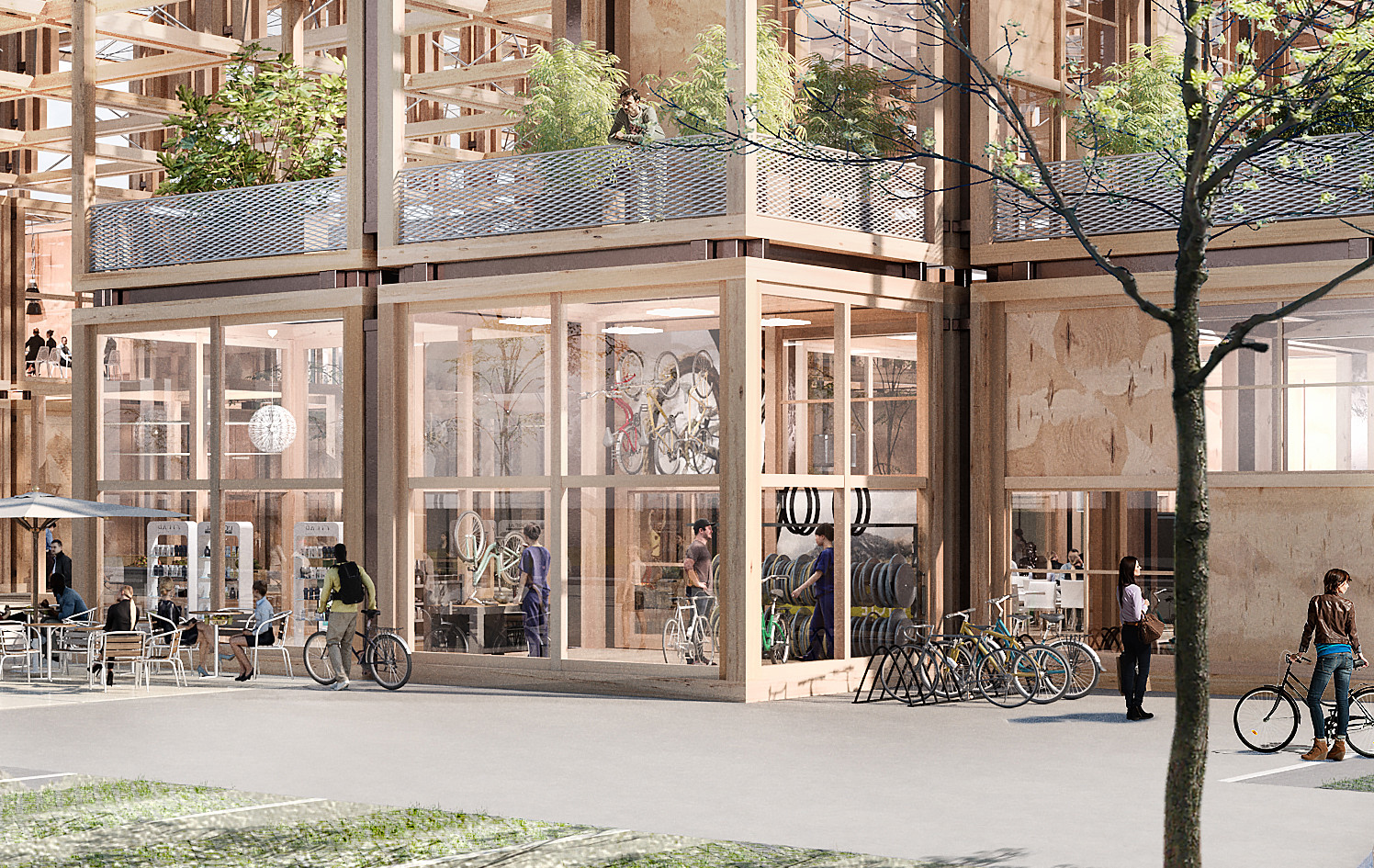 Galerie Marchande Auchan, Roncq — © Loci Anima