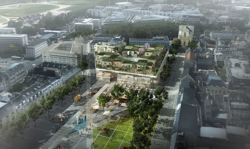 Wellbeing centre, Caen — © Loci Anima