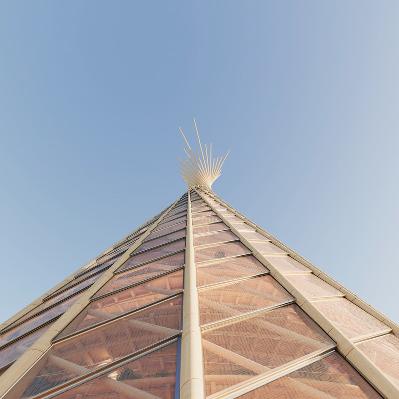 Tipi Tower, New York — © Loci Anima