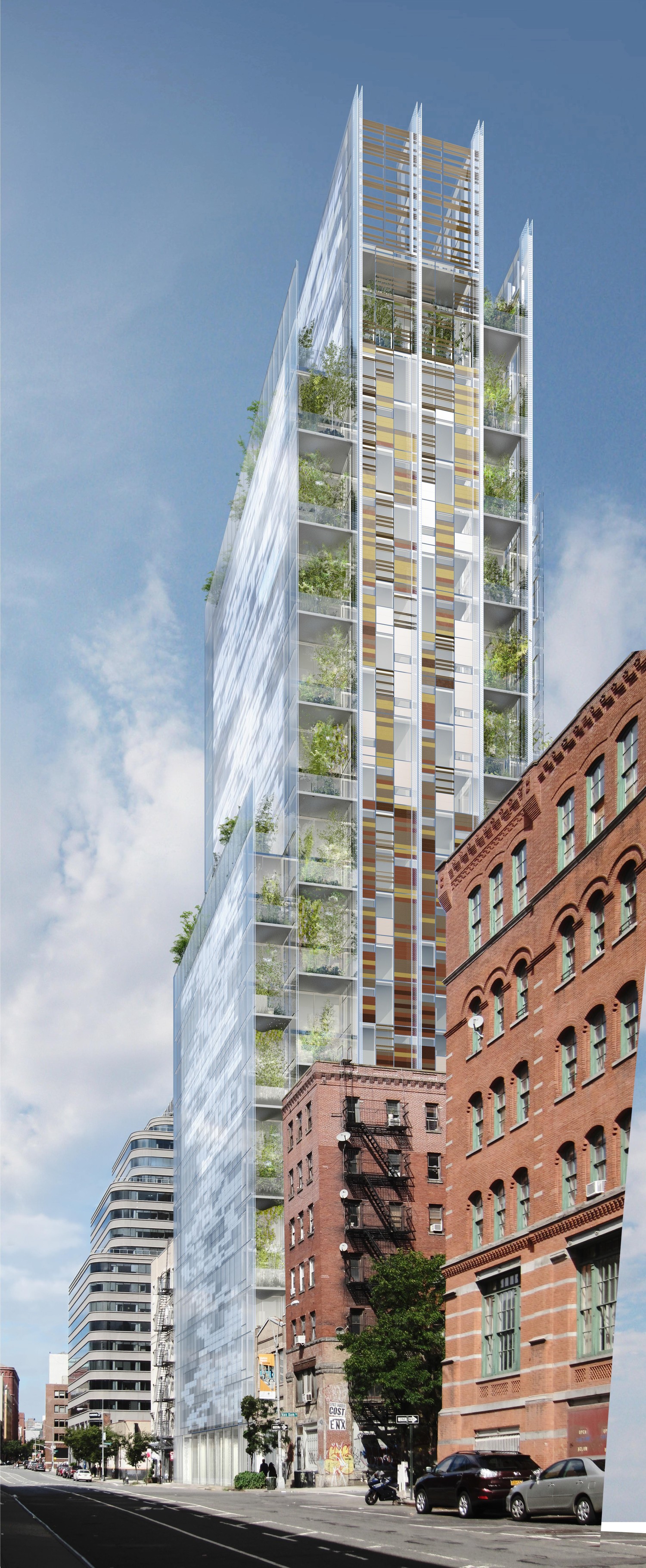 Mille-Feuille tower block, New York — © Loci Anima