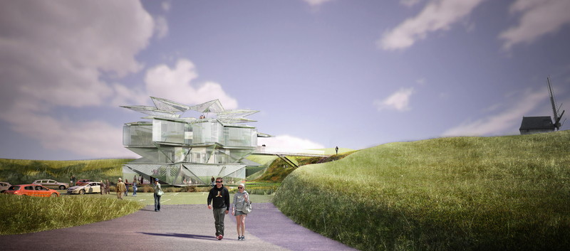 The Rose of Views, Valmy Battle Historical Center. — © Loci Anima