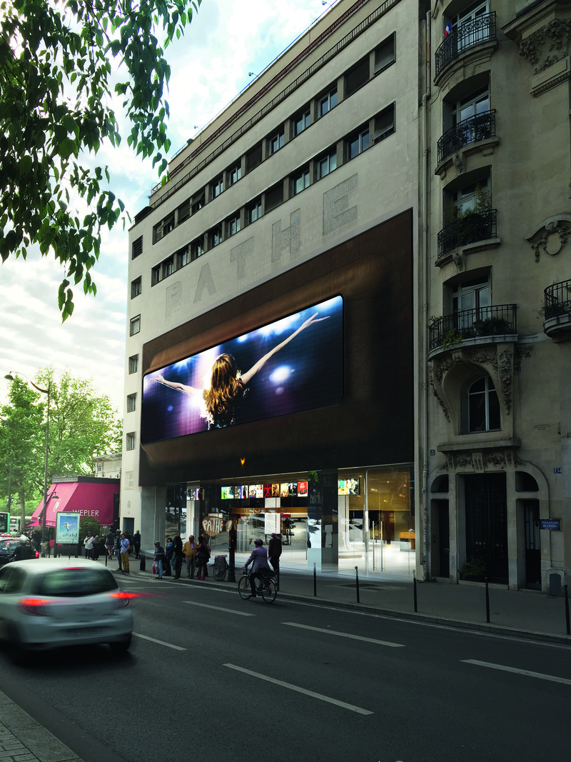 Path&eacute; Wepler cinema renovation, Paris — © Loci Anima